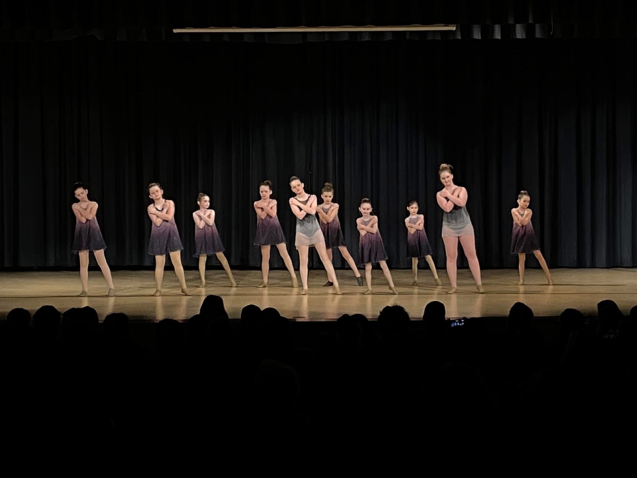 Pom class for kids and teens at Chickasha School of Dance in Chickasha, Oklahoma